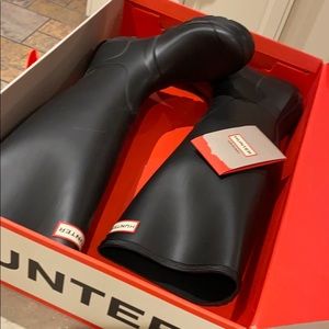 Hunter original tall rain boots